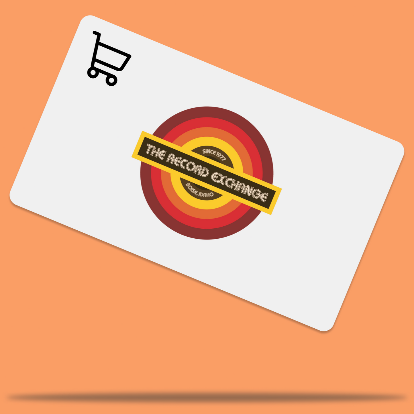 Online Gift Card for The Record Exchange Boise Idaho.